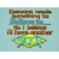 L★古着ビンテージTシャツ 70年代 BEER 水色