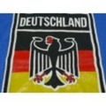 L★古着ビンテージTシャツ 80年代 DEUTSCHLAND 青