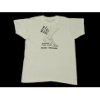 L★古着ビンテージTシャツ 80年代 足骨 白