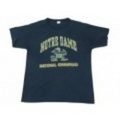 L★古着ビンテージTシャツ80sチャンピオンノートルダム紺