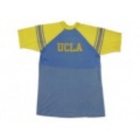 L★古着フットボールTシャツ 70sチャンピオンUCLA薄紺