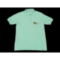 L★古着ポロシャツ 80年代 タイガー 薄青緑