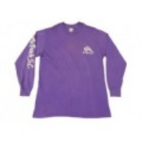 L★長袖Tシャツ 80年代 マートルビーチ 紫