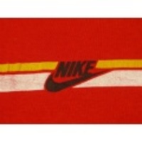 L古着ビンテージTシャツ70sナイキオレンジスウォッシュ赤