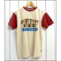 MANASTASH【マナスタッシュ】スマイルロゴヘンプTシャツ【40%OFF】