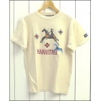 MANASTASH【マナスタッシュ】ヘンプ＆コットン半袖Ｔシャツ「HORSE」【40%OFF】