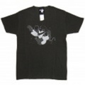 +8 PARIS ROCK ディズニーコラボ ジャンピングギターミッキーTシャツ(Black) DRT-01