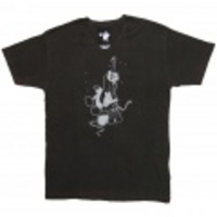 +8 PARIS ROCK ディズニーコラボ ライジングミッキーTシャツ(Black) DRT-05