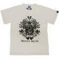 +8 PARIS ROCK(プラスエイトパリスロック)ディズニー EMBLEM MICKEY Tシャツ(Off White) DTS-091