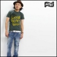 ALTRU【アルトゥルー】ビンテージ加工プリントＴシャツ「BOOGIE DOWN BRONX」