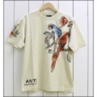 ANTI半袖プリントＴシャツ「HawaiianBirds」