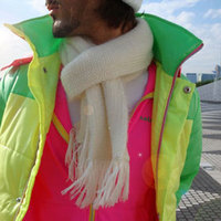 MOHAIR SCARF(YR/NewYorkHat):イエロールビー[YELLOWRUBY]