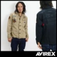 AVIREX【アビレックス】ミリタリーシャツジャケット「SNAFU SNATCHERS」【送料無料】