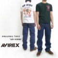 AVIREX【アビレックス】刺繍Tシャツ”AIR BORNE”【送料無料】
