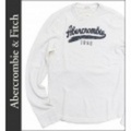 Abercrombie&Fitch【アバクロンビー＆フィッチ】サーマル長袖ワッペンＴシャツ【送料無料】