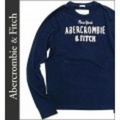 Abercrombie&Fitch【アバクロンビー＆フィッチ】長袖ワッペンＴシャツ【送料無料】