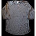 Alternative Apparel “Eco-Heather 3/4 Henley”