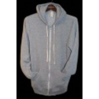 Alternative Apparel(オルタネィティブアパレル) Long-Sleeve Zip Hoodie【GREY】