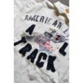 American Living S/S Graphic Polo“Dockwash White”