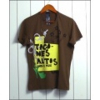 Apartment【アパートメント】ペンキプリントＴシャツ「TACONES ALTOS」【送料無料】