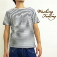 BARNS【バーンズ】ボーダーTシャツ「HIGH STANDARD」