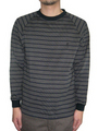 Mellow / RAGLAN BORDER L/S TEE【CHARCOAL/BLACK】:リフレクトトヨハシ[REFLECT TOYOHASHI]