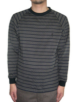 Mellow / RAGLAN BORDER L/S TEE【CHARCOAL/BLACK】:リフレクトトヨハシ[REFLECT TOYOHASHI]