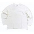 BARNS【バーンズ】長袖ヴィンテージ無地クルーネックTシャツ【送料無料】