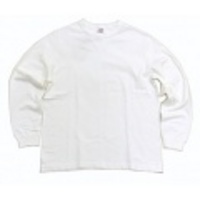 BARNS【バーンズ】長袖ヴィンテージ無地クルーネックTシャツ【送料無料】