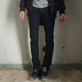 Mini herringbone stretch Skinny:イエロールビー[YELLOWRUBY]