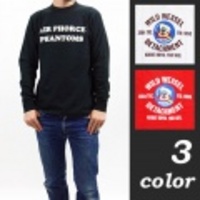 BUZZ RICKSON’S【バズリクソンズ】長袖 Ｔシャツ「WILD WEASEL」【送料無料】