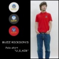 BUZZRICKSONS【バズリクソンズ】ポロシャツ”U.S.AIR FORCE”【送料無料】