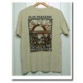 Blue Paradise【ブルーパラダイス】ポケットつきバックプリントＴシャツ「NORTH POINT」
