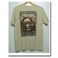 Blue Paradise【ブルーパラダイス】ポケットつきバックプリントＴシャツ「NORTH POINT」