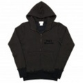 CRACK(クラック) JOLLY ROGER, INC ジップパーカ（Black) BZP-SP-02