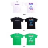 DECEPTION【ディセプション】プリントコットン半袖Tシャツ「FREE&FUN」【40%OFF】