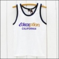 DECEPTION【ディセプション】プリントタンクトップ「CALIFORNIA」【40%OFF】