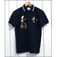 DECEPTION【ディセプション】箔プリントS/Sポロシャツ【40%OFF】