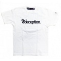 DECEPTION×CHEATERFIVE【ディセプション×チーターファイブ】ダブルネームプリント半袖Tシャツ「HAWAII」