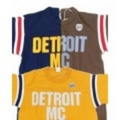 DOVETAIL【ダブテイル】ワッペンリブＴシャツ「DETROIT MC」