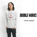 DUBBLE WORKS【ダブルワークス】スプレープリント裏毛スウェット「DUTCH HARBOR」【送料無料】