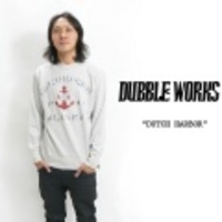 DUBBLE WORKS【ダブルワークス】スプレープリント裏毛スウェット「DUTCH HARBOR」【送料無料】
