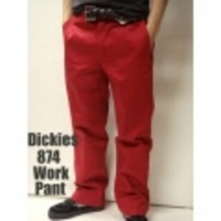 Dickies (ディッキーズ) 874 ワークパンツ (ER) イングリッシュ レッド