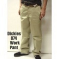 Dickies (ディッキーズ)  874 ワークパンツ (KH) カーキ