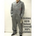 Dickies (ディッキーズ) 4870 デラックス カバーオール (つなぎ) コットン グレー