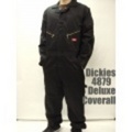 【予約販売受付中】Dickies (ディッキーズ) 4879 デラックス カバーオール (つなぎ) ブレンド ブラック