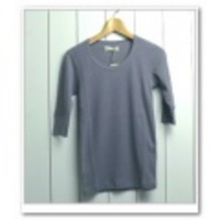 Dovetail【ダブテイル】5分袖ワイドネックカットソー【送料無料】