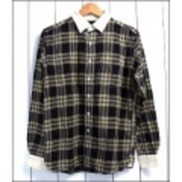 Dovetail【ダブテイル】クレリックカラーチェックシャツ【送料無料】