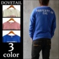 Dovetail【ダブテイル】プリントラグランスウェット（トレーナー）「GALIFORNIA」