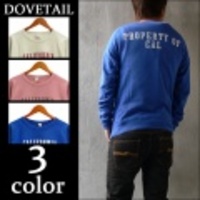 Dovetail【ダブテイル】プリントラグランスウェット（トレーナー）「GALIFORNIA」